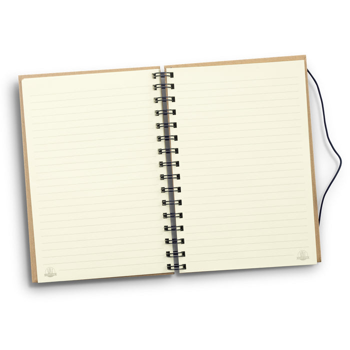 Sugarcane Paper Spiral Notebook - Custom Promotional Product