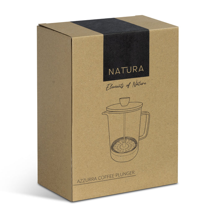 NATURA Azzurra Coffee Plunger - Custom Promotional Product