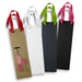 Wine Ribbon Handle Paper Bag - Custom Promotional Product
