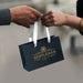 Small Ribbon Handle Paper Bag - Custom Promotional Product