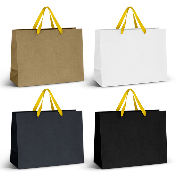 Extra Large Ribbon Handle Paper Bag - Custom Promotional Product