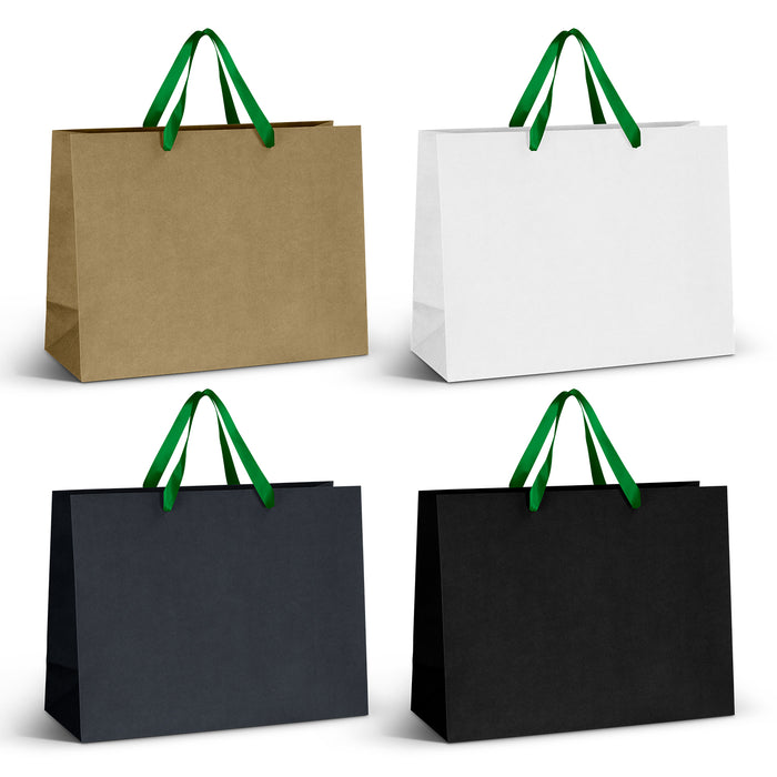 Extra Large Ribbon Handle Paper Bag - Custom Promotional Product