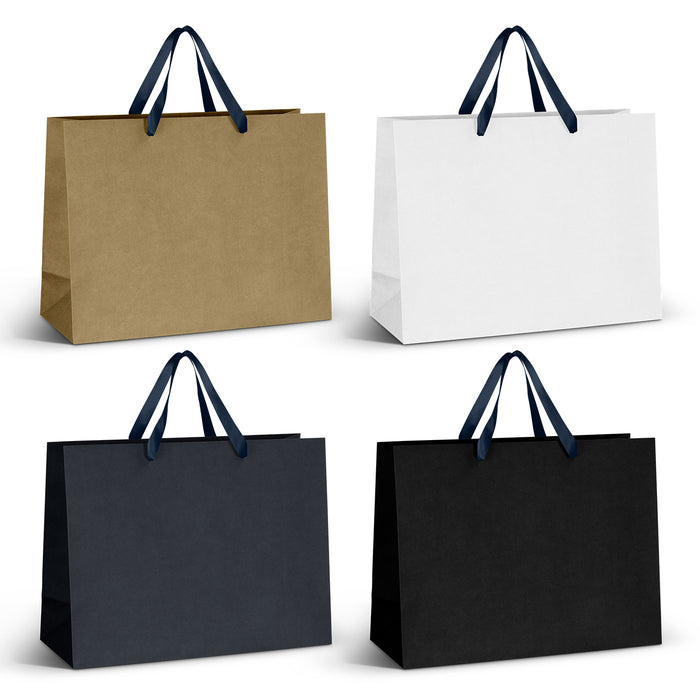 Extra Large Ribbon Handle Paper Bag - Custom Promotional Product