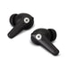 Swiss Peak TWS Earbuds 2.0 - A pair of black TWS earbuds with a sleek design and a circular logo on each earbud.