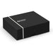 Swiss Peak TWS Earbuds 2.0 - A black box featuring a logo, designed for packaging Swiss Peak TWS Earbuds 2.0.