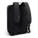 Bobby Bizz Anti-theft Backpack  Briefcase - A black anti-theft backpack featuring padded shoulder straps and a sleek, streamlined design.