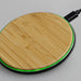 Bamboo 15W Wireless Fast Charger - Custom Promotional Product