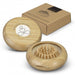 NATURA Bamboo Folding Brush and Mirror - Custom Promotional Product