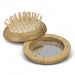 NATURA Bamboo Folding Brush and Mirror - Custom Promotional Product