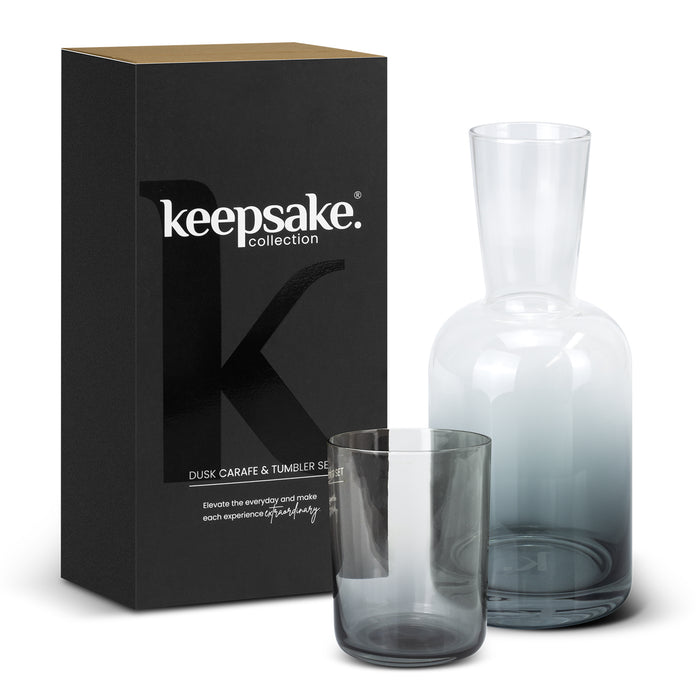 Keepsake Dusk Carafe and Tumbler Set - Custom Promotional Product