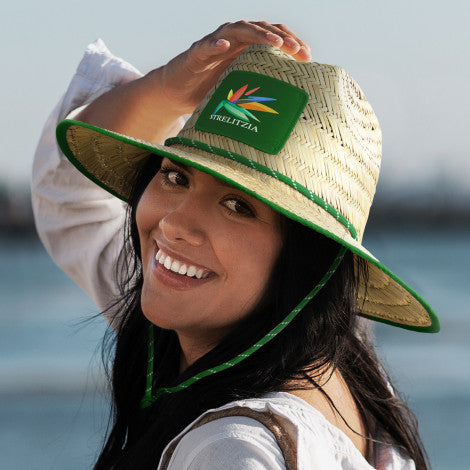 Tiki Straw Hat - Custom Promotional Product
