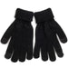Himalaya Tech Gloves - A pair of black knitted gloves with a ribbed cuff and touch-screen fingertips. Features a logo on the wrist.