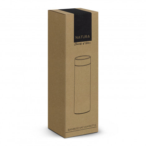 Natura Bamboo Vacuum Bottle - Custom Promotional Product