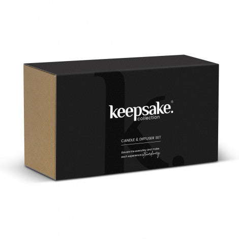 Keepsake Candle and Diffuser Set - Custom Promotional Product