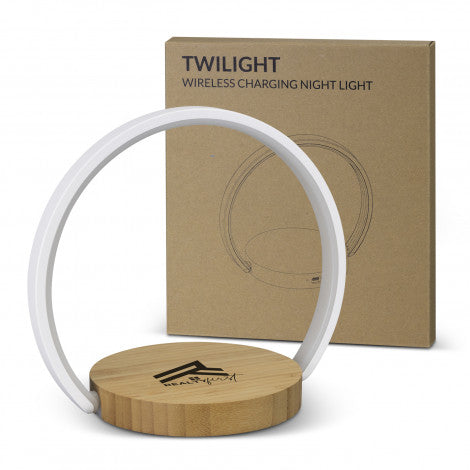 Twilight Wireless Charging Night Light - Custom Promotional Product