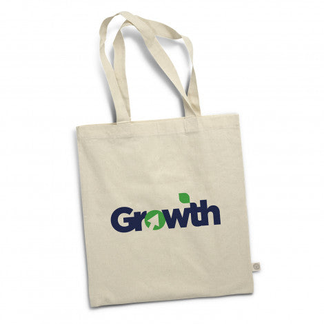 Sonnet Recycled Cotton Tote Bag - Custom Promotional Product