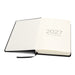 A5 Daily Diary - 2027 - A5 daily diary in black with a blank interior and 2027 printed on the first page. Features a ribbon bookmark.
