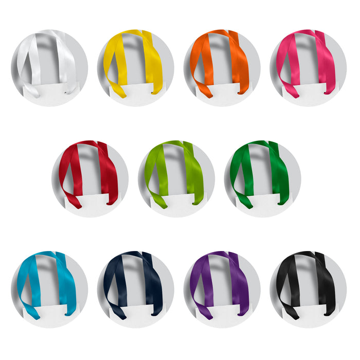 Wine Ribbon Handle Paper Bag - Full Colour - Custom Promotional Product