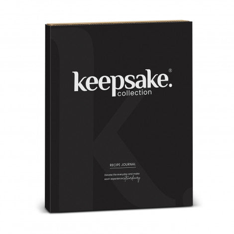 Keepsake Recipe Journal - Custom Promotional Product