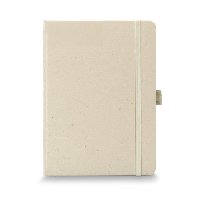 Terra Recycled Paper Hard Cover Notebook - Custom Promotional Product