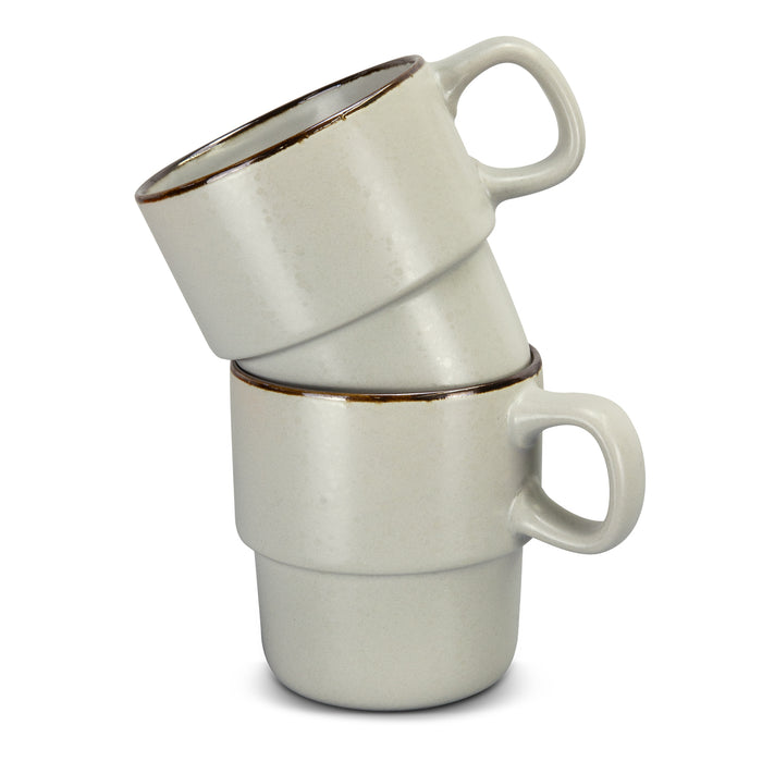 Keepsake Stackable Coffee Cup - Set of 2 - Custom Promotional Product