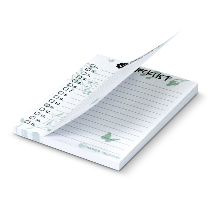 Recycled Sticky Pad 100 x 75mm - 50 Sheets - Custom Promotional Product