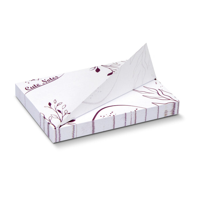 Sticky Pad 100 x 75mm - 100 Sheets - Custom Promotional Product