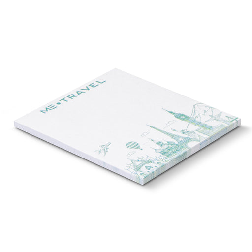 Sticky Pad 70 x 75mm - 25 Sheets - Custom Promotional Product