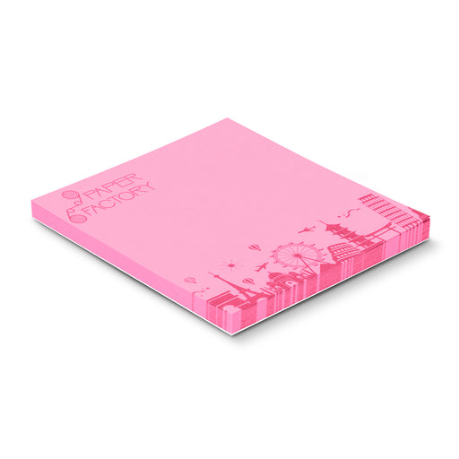 Coloured Sticky Pad 70 x 75mm - 50 Sheets - Custom Promotional Product