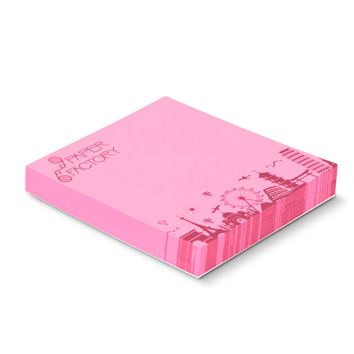Coloured Sticky Pad 70 x 75mm - 100 Sheets - Custom Promotional Product