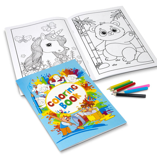 Custom Cover Colouring Book - A4 - Custom Promotional Product