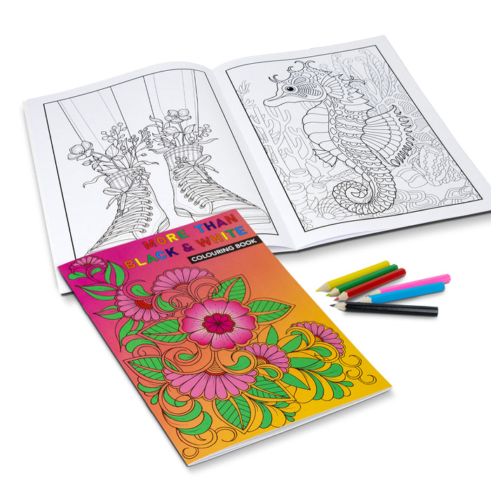 Custom Cover Colouring Book - A4 - Custom Promotional Product