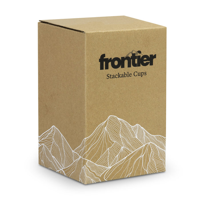 Frontier Stackable Cups - Set of 2 - Custom Promotional Product
