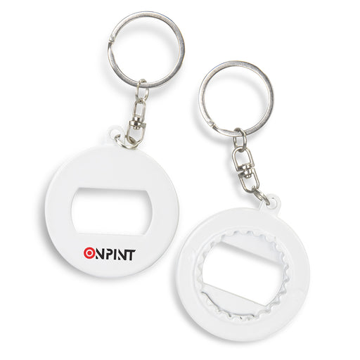 Presto 3-in-1 Bottle Opener Key Ring - Custom Promotional Product