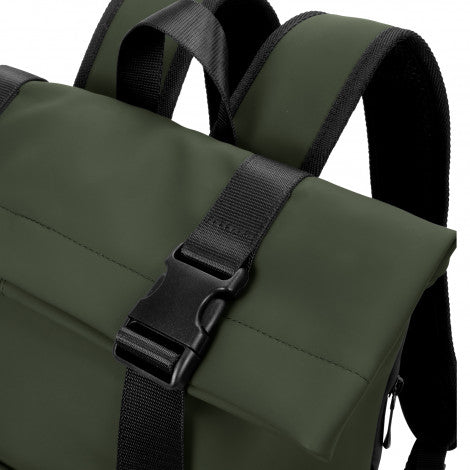 ARCHER Soft-Touch Flap Backpack - Custom Promotional Product