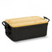 Luncheon Expandable Lunch Box - Natural/Black