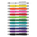 Vistro Stylus Pen - Colour Match - A collection of stylus pens in various colours, including white, yellow, orange, pink, green, blue, and black, with silver accents.