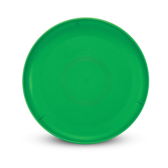 Aero Flyer - Small - Aero Flyer - Small is a circular, green flying disc with a smooth surface and a central design.