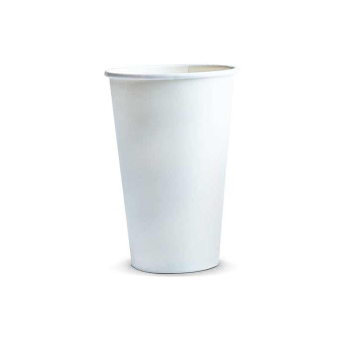 Compostable Paper Coffee Cup with Lid - 350ml - Custom Promotional Product