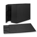 Magnetic Lid Gift Box - Large - A large black magnetic lid gift box featuring a sleek design and interior compartments. It has a subtle logo.