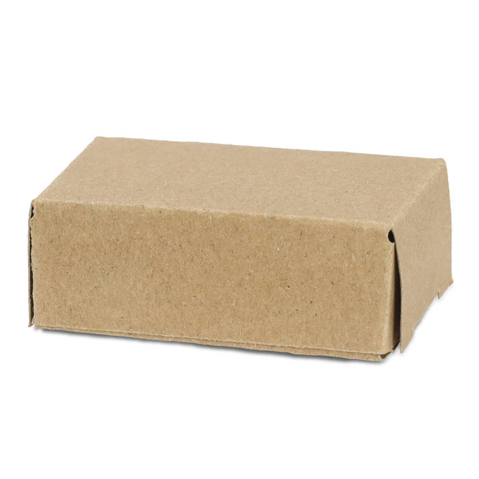 Caddie Golf Club Cleaning Tool - A rectangular brown cardboard box with flaps, suitable for packaging or storage.