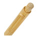Moso Bamboo Pen - A bamboo pen with a natural finish, featuring a textured cap and smooth body. It has a logo on the side.
