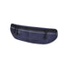 Varyon GRS Recycled Running Waist Pack - A navy blue running waist pack featuring two zippered compartments and a reflective strip, with a logo on it.
