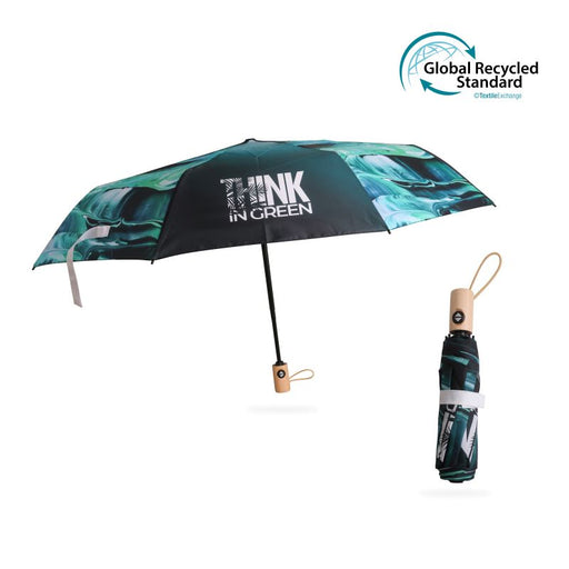 Triple folding RPET Umbrellas - Custom Promotional Product