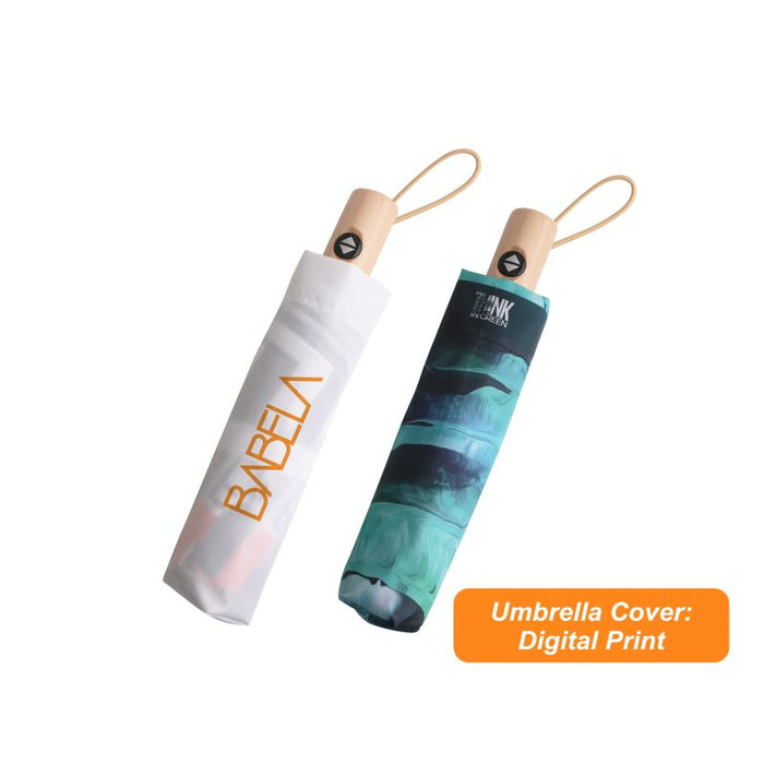 Triple folding RPET Umbrellas - Custom Promotional Product