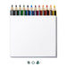 Staedtler Colouring Pencil Set of 12 - A box of 12 colouring pencils in various colours, featuring a simple design and a logo on the packaging.
