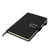 Pierre Cardin Fontaine Weekly Diary - 2027 - A black diary with a sleek cover and a metallic clasp, featuring an interior with cream pages and a logo.