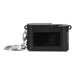 Candid Mini Camera - A compact black mini camera with a keychain attachment, featuring a small viewing window.