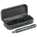 55 in 1 Pocket Screwdriver Tool Set - A grey pocket screwdriver tool set with 55 interchangeable bits and a compact storage case.