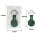 PU Leather AirTag Holder with Keyring - Custom Promotional Product